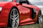 Audi R8 V10 on Vossen Wheels (HC-2) 2017 года